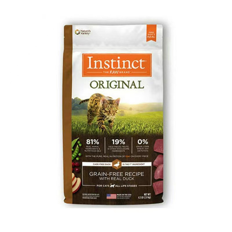 Instinct无谷鸭肉鸡肉5磅OEM/ODM定制代加工