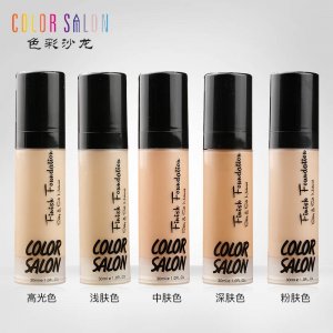 色彩沙龙专业彩妆柔亮粉底液