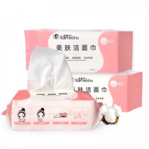 一次性洗脸巾抽取式100片OEM/ODM定制代加工
