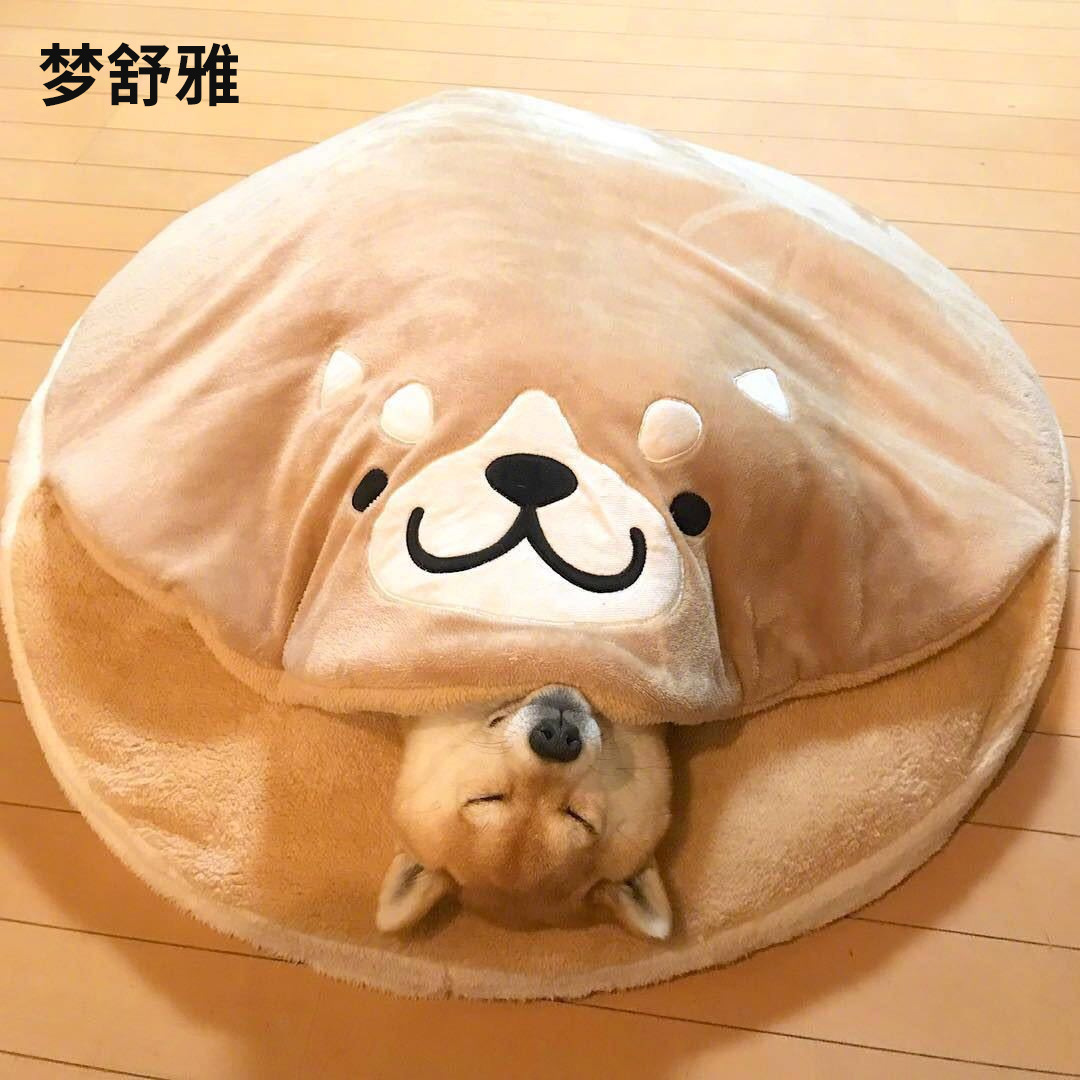 铜锣烧柴犬宠物窝贴牌定制代加工