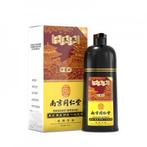 黑植物泡泡染發膏