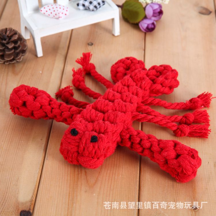 小龙虾狗狗洁牙玩具可OEM/ODM代工