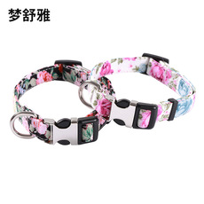 多彩印花宠物项圈OEM/ODM代加工