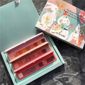 GUICAMI键盘九色魔方眼影贴牌定制代加工