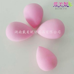 化妝棉橄欖斜切粉撲OEM代加工