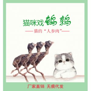 猫零食冻干鹌鹑贴牌OEM/ODM