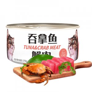 宠物零食吞拿鱼红肉幼猫成猫罐头可OEM/ODM代工