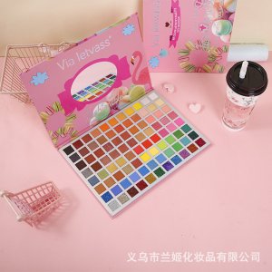 新款粉色云朵國貨清潔大地色眼影OEM/ODM定制代加工