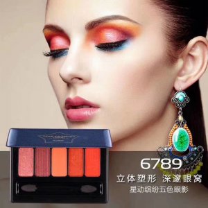 6789眼影盘五色珠光哑光可OEM/ODM代工