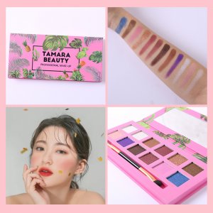 Tamarabeauty12色動物眼影貼牌OEM/ODM