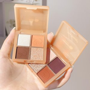 格蒙璀璨嫵媚立體4色四色眼影代加工貼牌OEM/ODM