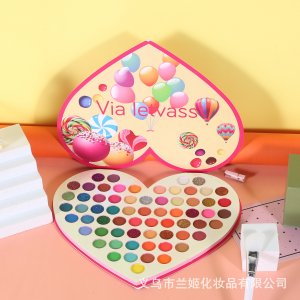 國貨網紅愛心糖果眼影可OEM/ODM代工