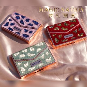 NOVO5255幻镜流沙12色眼影盘代加工贴牌OEM/ODM
