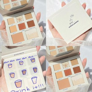 DIKALU迪卡露奶茶八色眼影可OEM/ODM代工