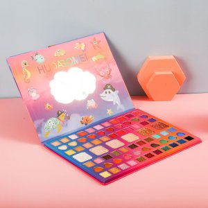 5色闪粉哑光珠光眼影代加工贴牌OEM/ODM