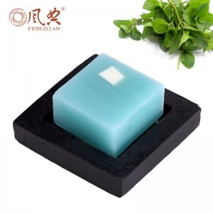 薄荷颗粒补水控油保湿植物精油手工皂可OEM/ODM代工