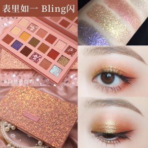 彩妆NOVO5269灰姑娘的水晶眼影盘OEM代加工