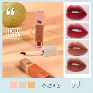 HOLD LIVE小吸管持久空气唇釉贴牌定制代加工