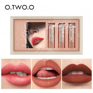 O.TWO.O金丝织锦丝绒口红贴牌定制代加工