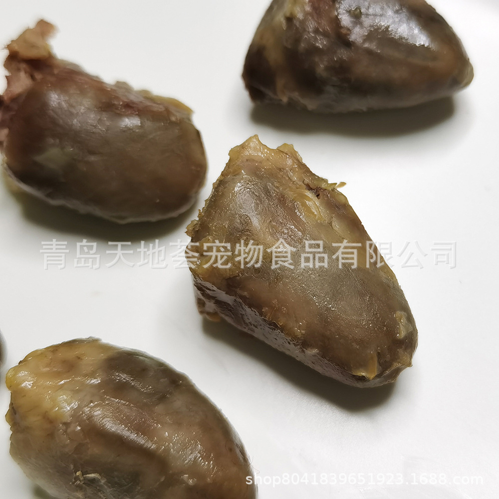 宠物零食蒸煮鸡心20gOEM代加工