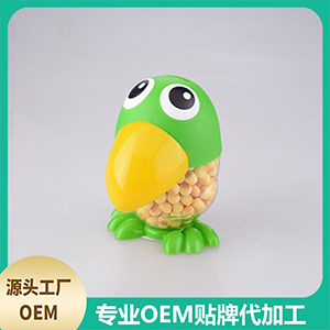 动物头系列小馒头玩具零食OEM/ODM代加工