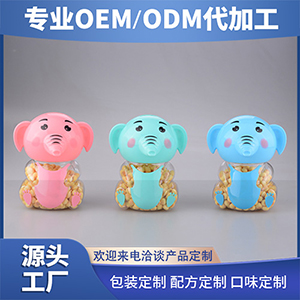 动物头系列小馒头玩具零食可OEM/ODM代工