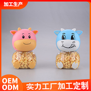 动物头系列小馒头 玩具零食OEM/ODM代加工