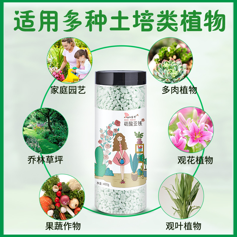 溶智硫酸亚铁花肥贴牌OEM/ODM