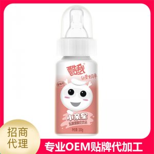 酷我小亲星乳酸菌酸奶饮品小奶嘴-草莓味代加工贴牌OEM/ODM