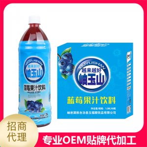 蓝莓果汁1.28l塑料瓶贴牌OEM/ODM