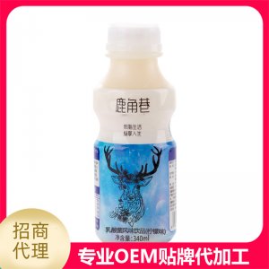 乳酸菌风味饮品340ml柠檬味OEM/ODM定制代加工