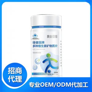 黄金搭档多种维生素矿物质片OEM/ODM定制代加工