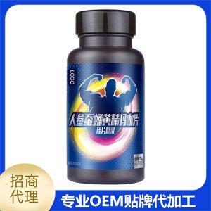 壓片糖果 人參蠶蛹黃精瑪咖片貼牌OEM/ODM
