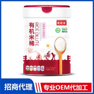 有机米稀（加铁猴头菇配方）可OEM/ODM代工