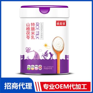 绿色大米山楂茯苓特膳米乳贴牌OEM/ODM