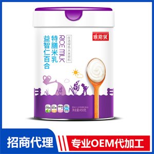 绿色大米益智仁百合特膳米乳贴牌定制代加工