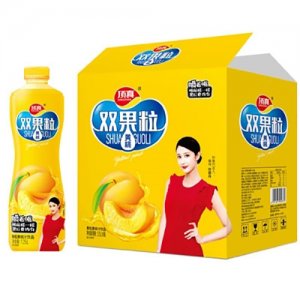 顶真果粒黄桃汁饮品1.25升X6瓶OEM代加工