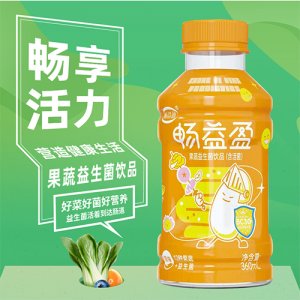 畅益盈果蔬益生菌饮品360mlOEM代加工