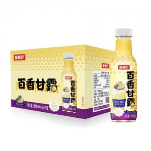爱慕巴百香甘露百香果味风味饮料500mlX15瓶OEM代加工