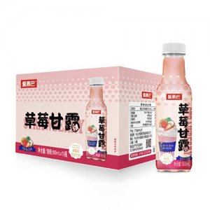 爱慕巴草莓甘露草莓味风味饮料500mlX15瓶OEM代加工