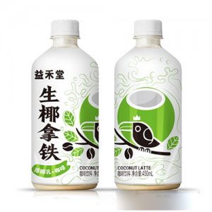 益禾堂厚椰乳+咖啡生椰拿铁咖啡饮料450mlOEM代加工