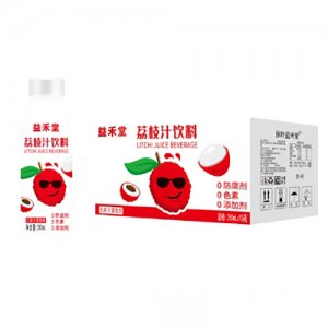 益禾堂荔枝汁饮料果汁饮料280mlX15瓶OEM代加工