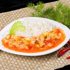 泰祥酸笋鸡180g冷冻盖浇饭料理包OEM代加工