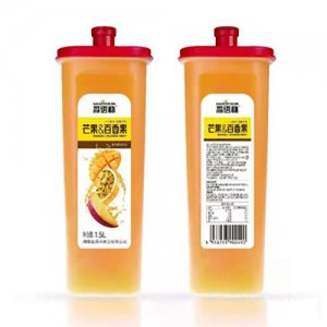 淼语林芒果百香果复合果汁1.5LOEM代加工