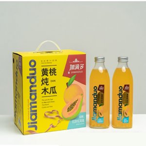 加满多黄桃炖木瓜818mlOEM代加工