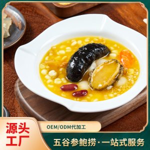 五谷参鲍捞大盆菜海鲜加热即食OEM代加工