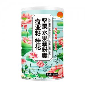 晨妞妞坚果水果藕粉羹（罐）OEM代加工