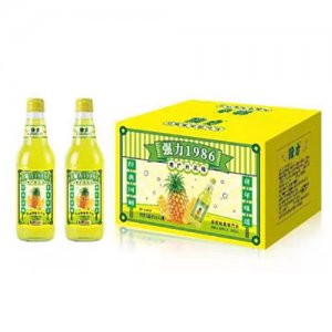 强力1986老广州果味汽水凤梨味箱装OEM代加工