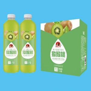 果园公举益生菌复合果汁饮品猕猴桃味1.5LX6OEM代加工