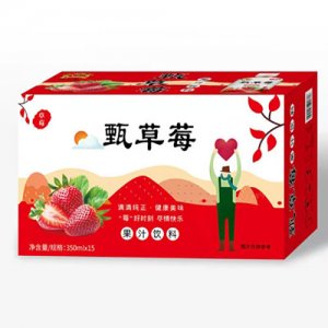 甄草莓果汁饮料OEM代加工